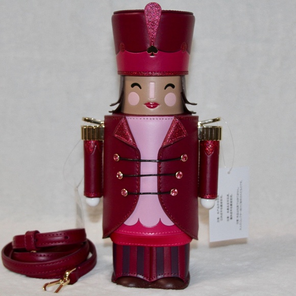 NWT Kate Spade Novelty Purse Christmas 3D Nutcracker Crossbody Bag - Picture 1 of 7